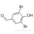 Benzaldehído, 3,5-dibromo-4-hidroxi CAS 2973-77-5